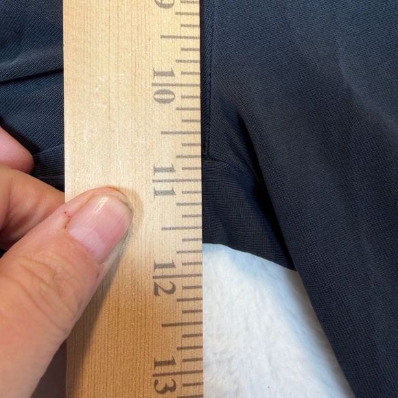 Oak & Fort Wide Leg Capri Pants Womens Size Small Black Faded Boho Modal - Picture 8 of 10